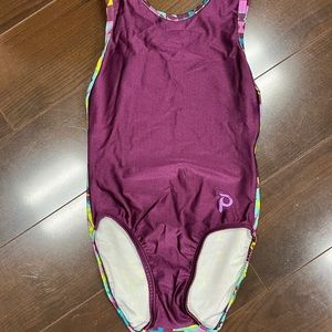 Plum Practicewear Gymnastics Leotard